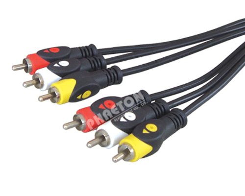 Europe style for
3RCA TO 3RCA FISH EYE AUDIO VIDEO RCA Cable Supply to Benin detail pictures