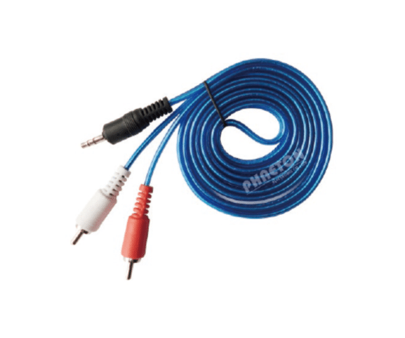 Factory For
PH7-1071 3.5MM STEREO TO 2RCA TRANSPARENT CABLE to Lahore Factories detail pictures